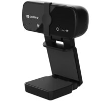 Sandberg USB Webcam Pro+ 4K, černá_1974847954
