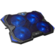 C-TECH Chladící podložka Zefyros (GCP-01B), casual gaming, 17,3", modré podsvícení