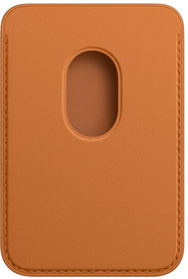 Apple kožená peněženka s MagSafe pro iPhone, zlatohnědá_918033717