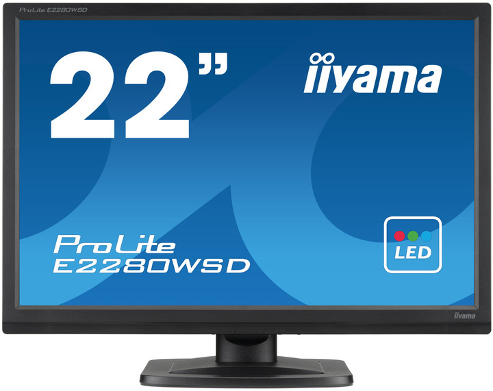 iiyama ProLite E2280WSD-B1 - LED monitor 22&quot;_138120603