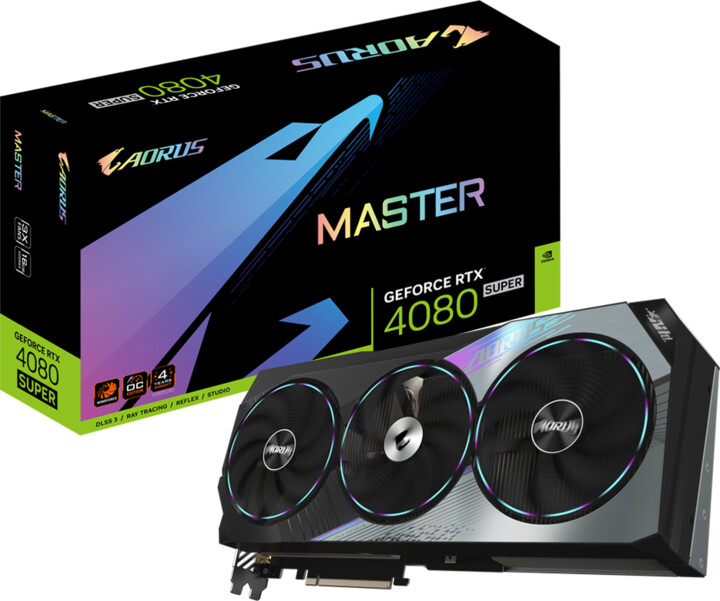 GIGABYTE AORUS GeForce RTX 4080 SUPER MASTER 16G, 16GB GDDR6X_452932161