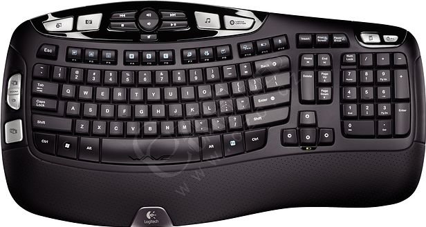 Logitech Wireless Keyboard K350 CZ, USB_1557161952