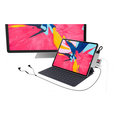 HyperDrive 6-in-1 USB-C Hub pro iPad Pro, šedá_58214921