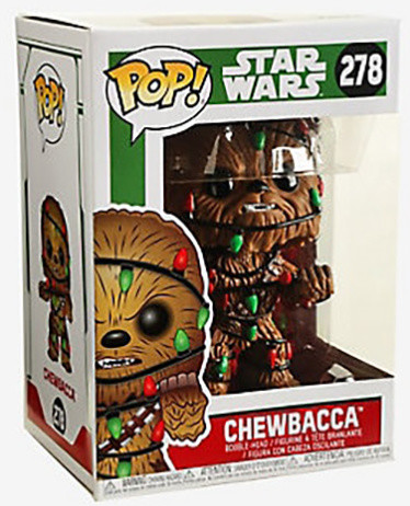 Figurka Funko POP! Bobble-Head Star Wars - Holiday Chewbacca with Lights_235973606