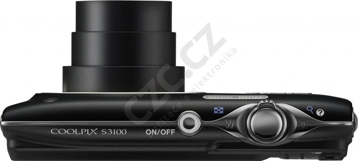 Nikon Coolpix S3100, černý_540847880