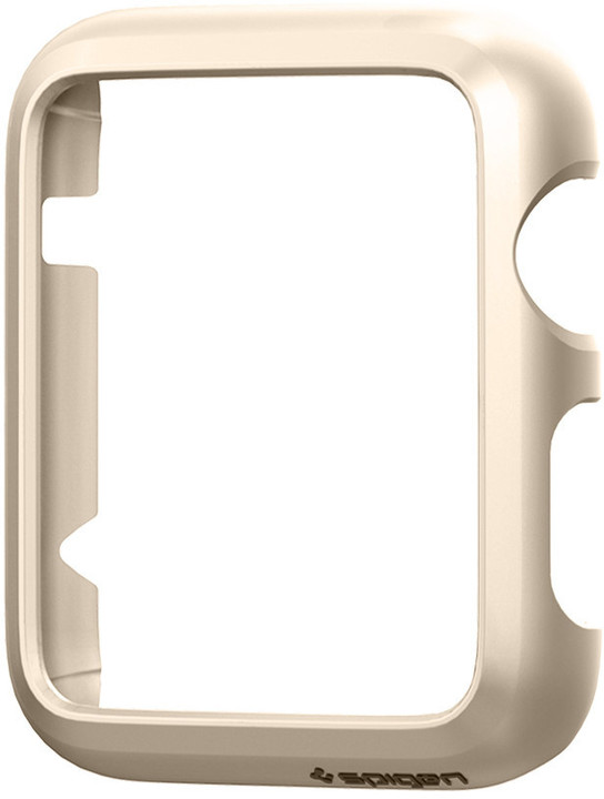 Spigen Thin Fit, cham. gold - Apple Watch 38mm_223137278