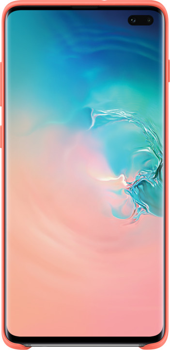 Samsung silikonový zadní kryt pro Samsung G975 Galaxy S10+, růžová (Berry Pink)_25734794
