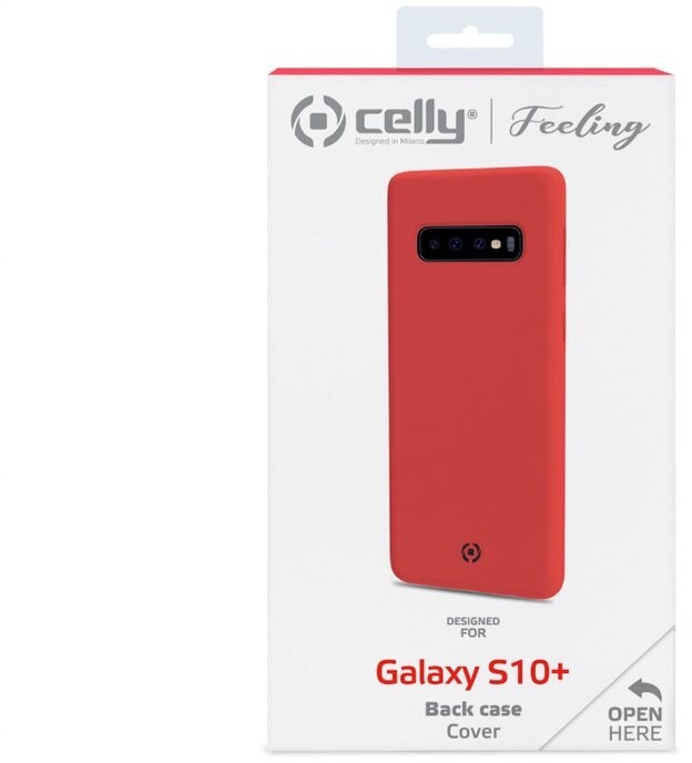 CELLY pouzdro pro Samsung Galaxy S10+, červená_1633038740