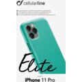 CellularLine ochranný kryt Elite pro Apple iPhone 11 Pro, PU kůže, zelená_1707649145