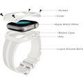 MAX silikonový řemínek MAS16 pro Apple Watch, 42/44mm, bílá_14393023