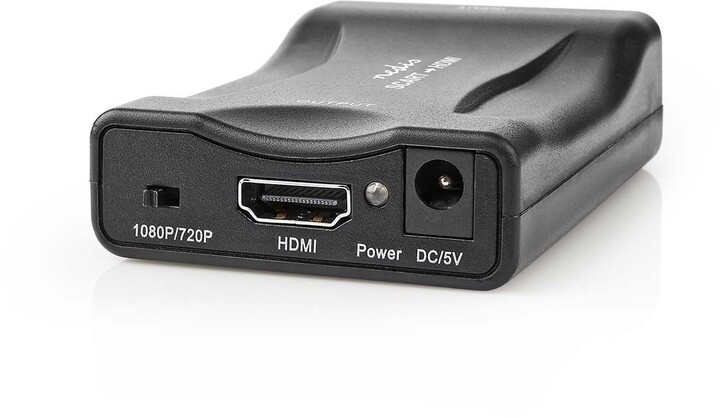 Nedis převodník SCART - HDMI (1 cestný), 1080p, černá_976143977