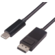 PremiumCord Převodník kabel 2m USB3.1 Typ C na DisplayPort, rozlišení 4K*2K@30Hz
