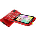 Evolveo EasyPhone XO s nabíjecím stojánkem, červená_1710214022