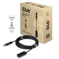 Club3D prodlužovací kabel USB-A 3.2 Gen2, M/F, 10Gbps, 5m, černá_236727633