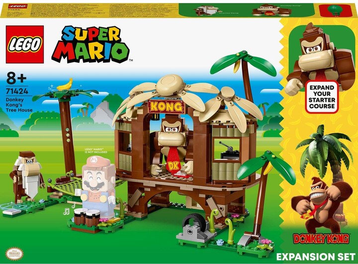 LEGO® Super Mario™ 71424 Donkey Kongův dům na stromě – rozšiřující set_794411753