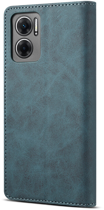 Lenuo Leather flipové pouzdro pro Xiaomi Redmi 10 5G, modrá_2139915044