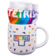 Dárkový set Fizz Creation - Tetris, ponožky a hrnek, 450ml