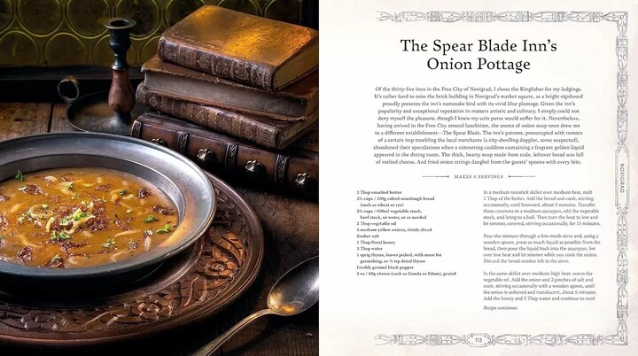 Kuchařka The Witcher: The Official Cookbook, ENG_1825253604