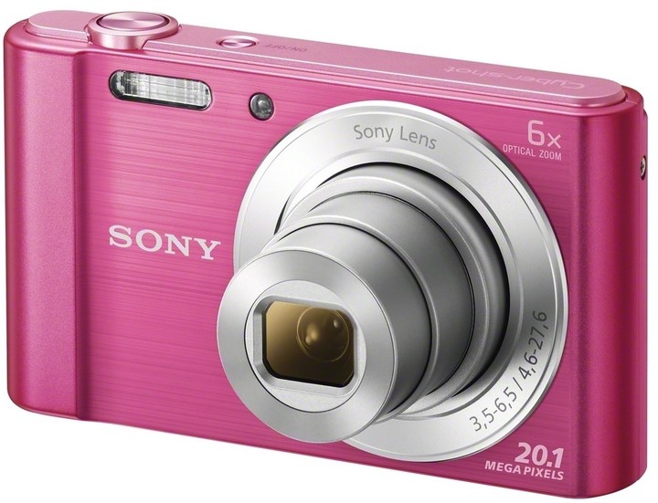 Sony Cybershot DSC-W810, růžová_1084121061