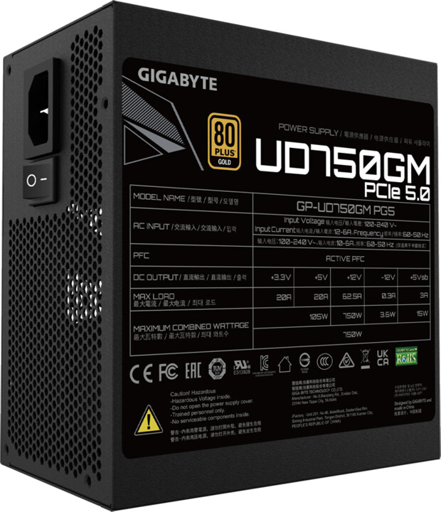 GIGABYTE UD750GM PG5 - 750W_241209136