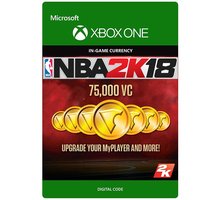 NBA 2K18 - 75000 VC (Xbox ONE) - elektronicky_1034258923