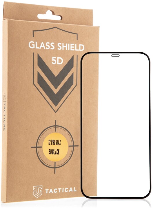 Tactical ochranné sklo Glass Shield pro Apple iPhone 13 Pro Max, 5D, černá_1919979791