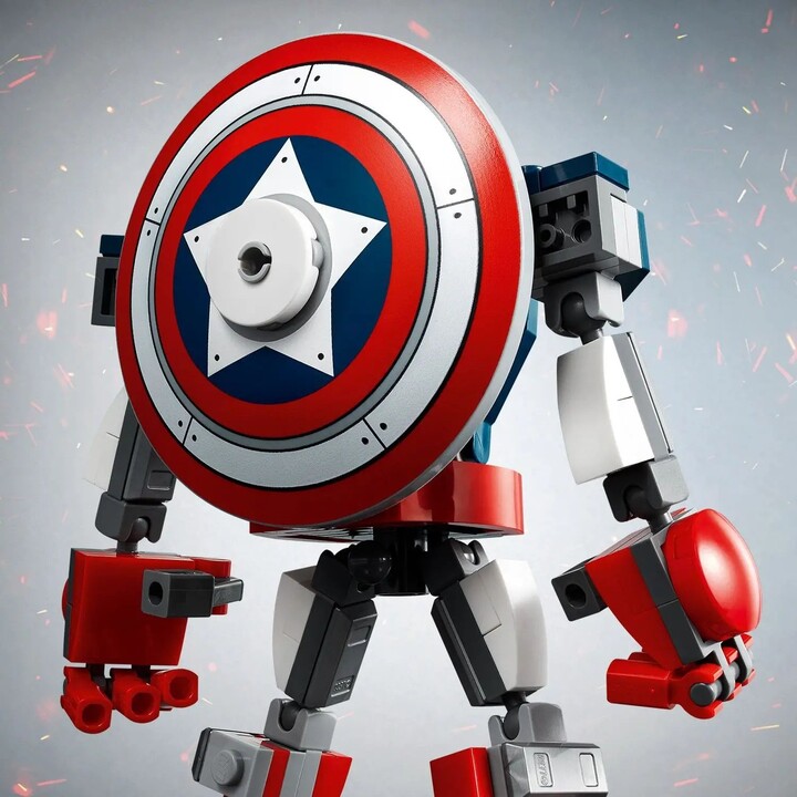 LEGO® Super Heroes 76168 Captain America v obrněném robotu_490098585