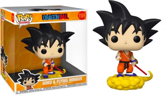 Figurka Funko POP! Dragon Ball Z - Goku &amp; Flying Nimbus, 25 cm_729867548