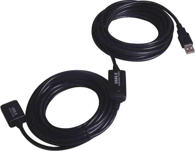 PremiumCord USB 2.0 repeater a prodlužovací kabel A/M-A/F 15m_228911167