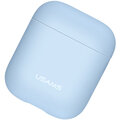 USAMS Liquid Silicone Protective kryt pro AirPods, světle modrá_1246361627