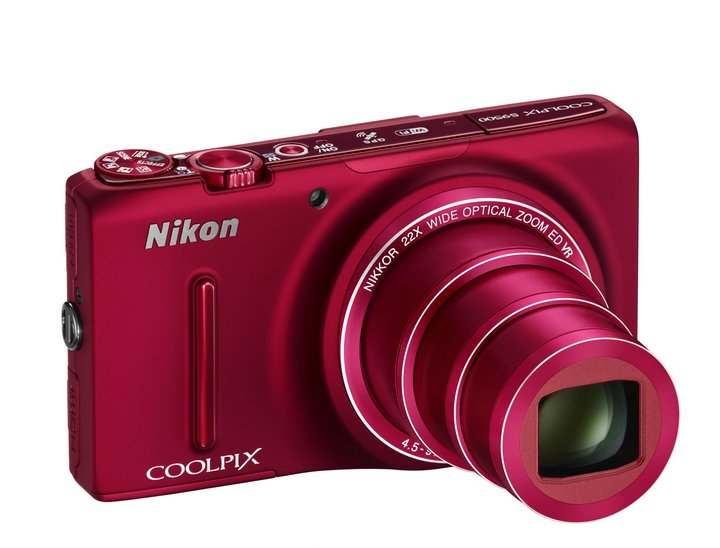 Nikon Coolpix S9500, červená_1230399879