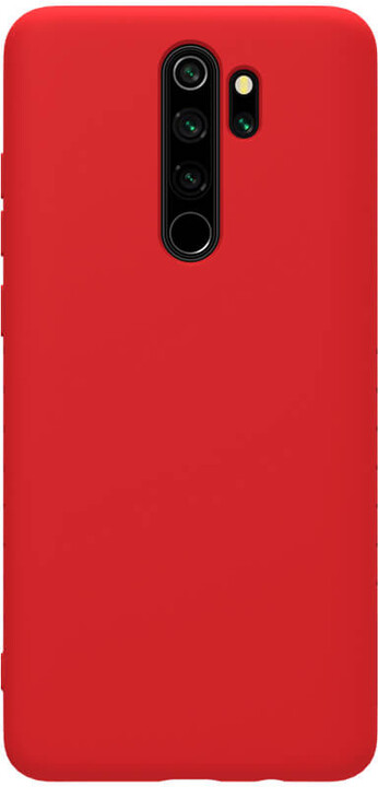 Nillkin Rubber Wrapped ochranný zadní kryt pro Xiaomi Redmi Note 8 Pro, červená_159099973