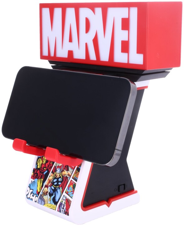 Ikon Marvel Logo nabíjecí stojánek, LED, 1x USB_1469064046