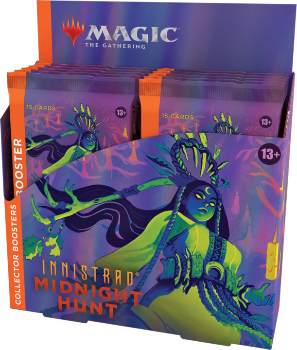 Karetní hra Magic: The Gathering Innistrad: Midnight Hunt - Japonský Collector Booster (15 karet)_2060830443