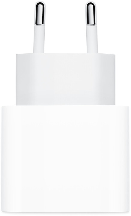 Apple napájecí adaptér USB-C, 20W, bílá_734303683