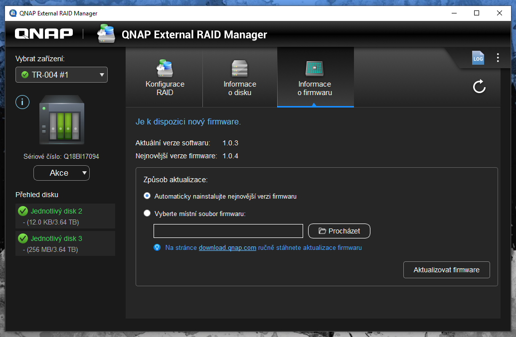 Firmware. Firmware, software. Download Firmware. QNAP параметры Raid 10.