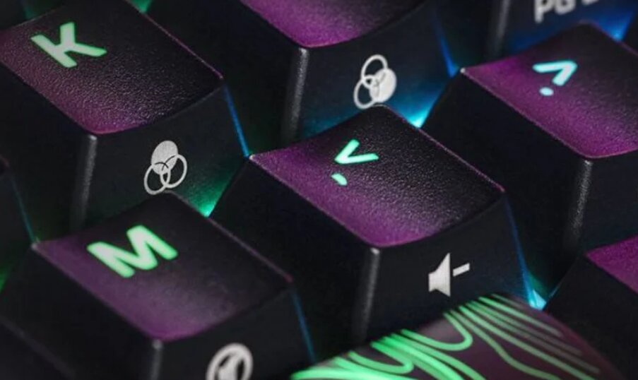 Klávesnice HyperX Alloy Origins 60, HyperX Aqua, US