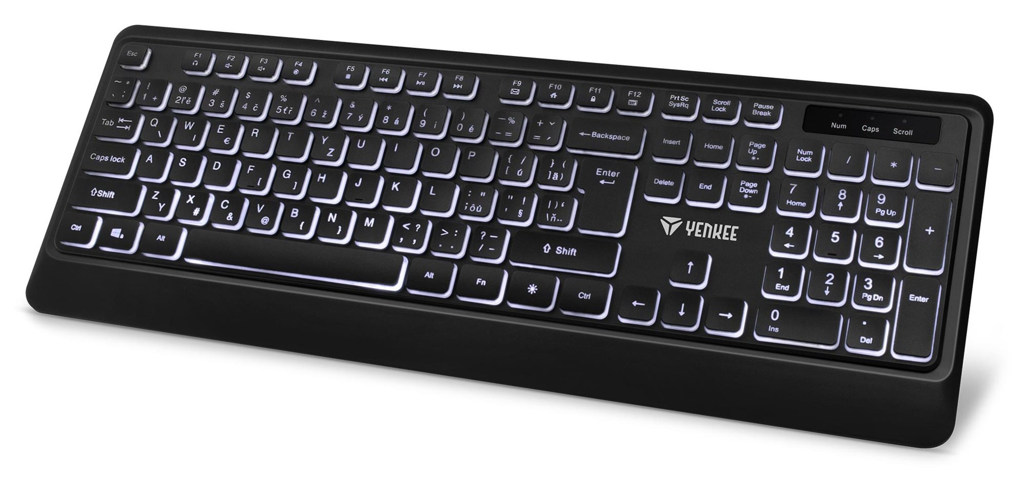 Kancelářská USB klávesnice Yenkee VISION