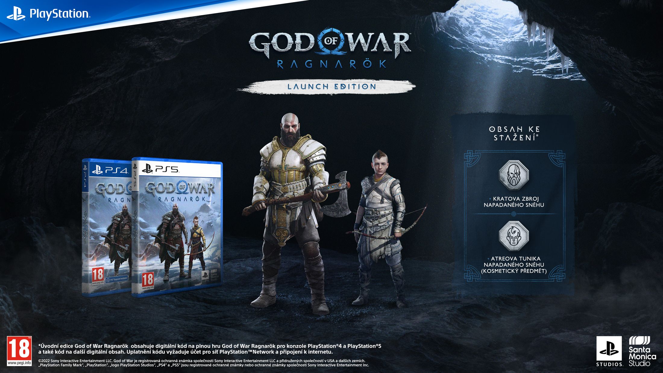 God Of War Ragnarok Launch Edition Ps4 Czc Cz