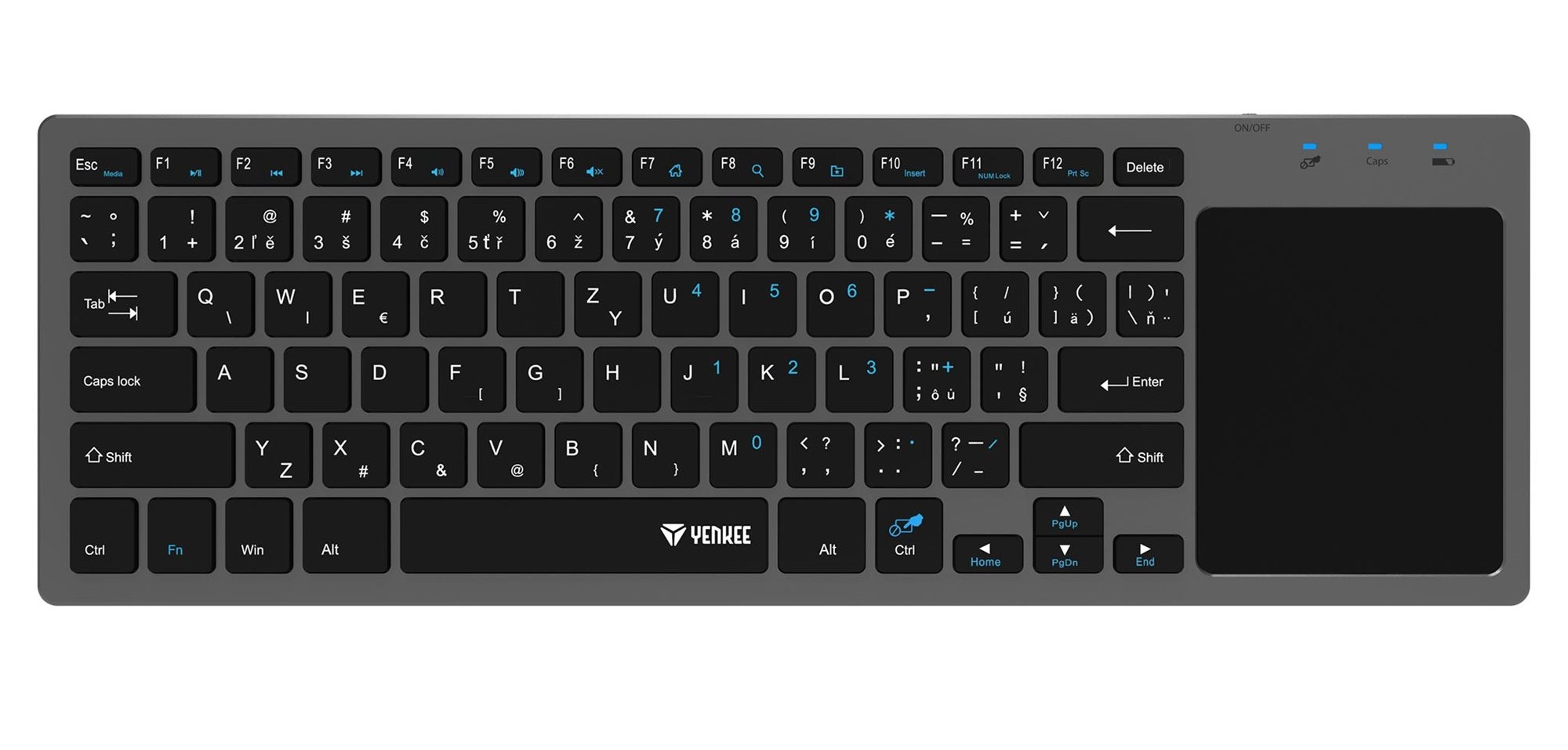 Yenkee klávesnice s touchpadem