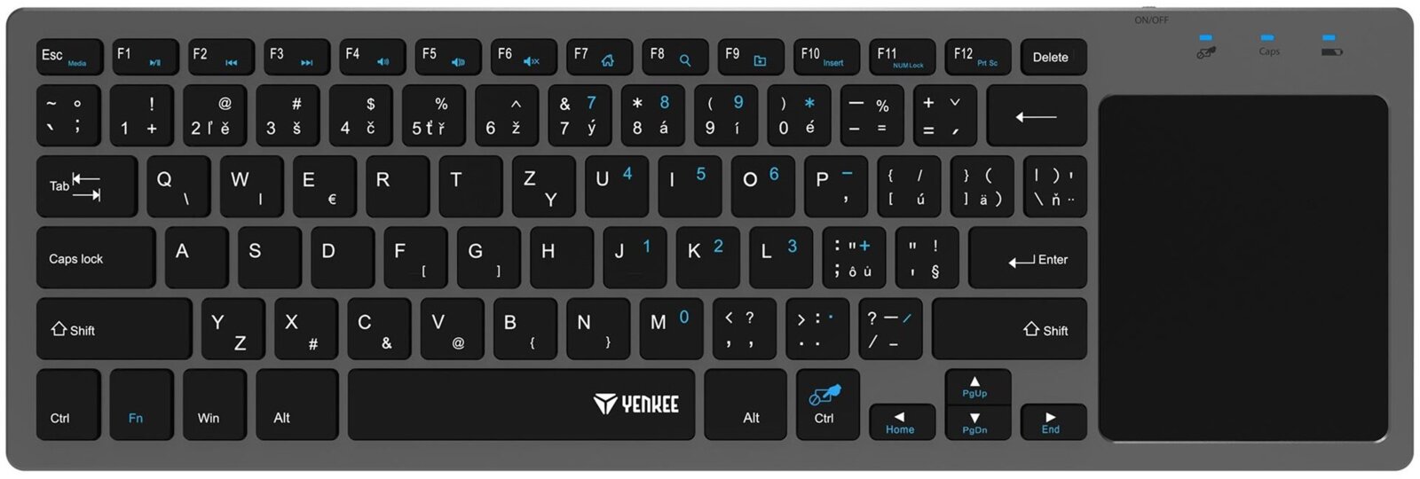 Yenkee klávesnice s touchpadem