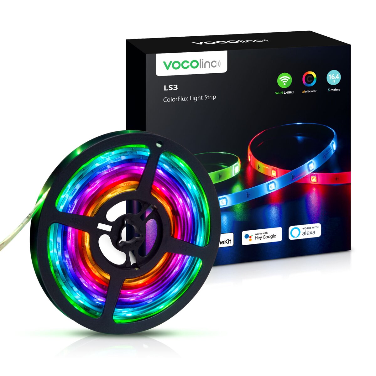 Vocolinc Smart LED pásek LS3, ColorFlux 5m 