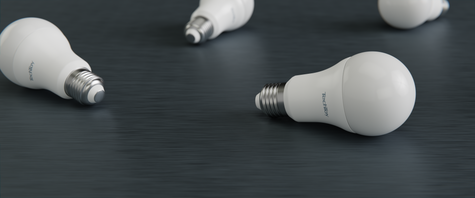 Chytrá žárovka TechToy Smart Bulb RGB 9W E14 ZigBee