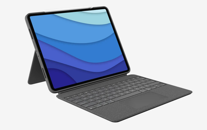 Logitech Combo Touch, ochranný kryt s klávesnicí, pro Apple iPad Pro 11" (1., 2., 3. generace), CZ