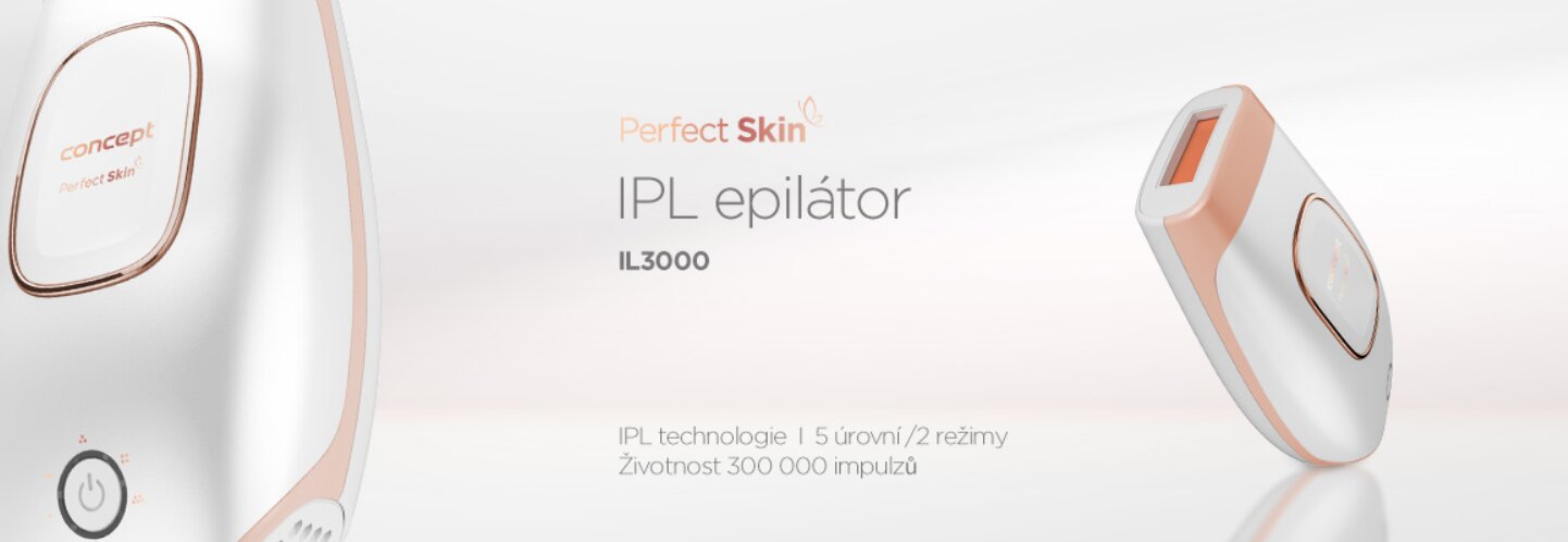 IPL epilátor CONCEPT IL3000 Perfect Skin