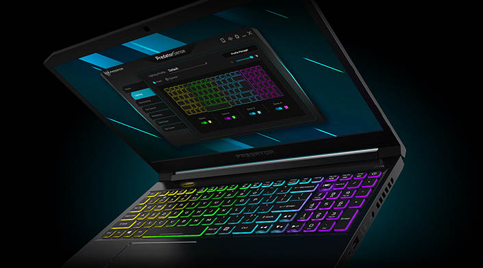 Herní notebook ACER Predator Triton 300 PT31551539R černý black