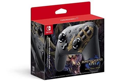 Nintendo Switch Pro Controller Monster Hunter Rise Edition 