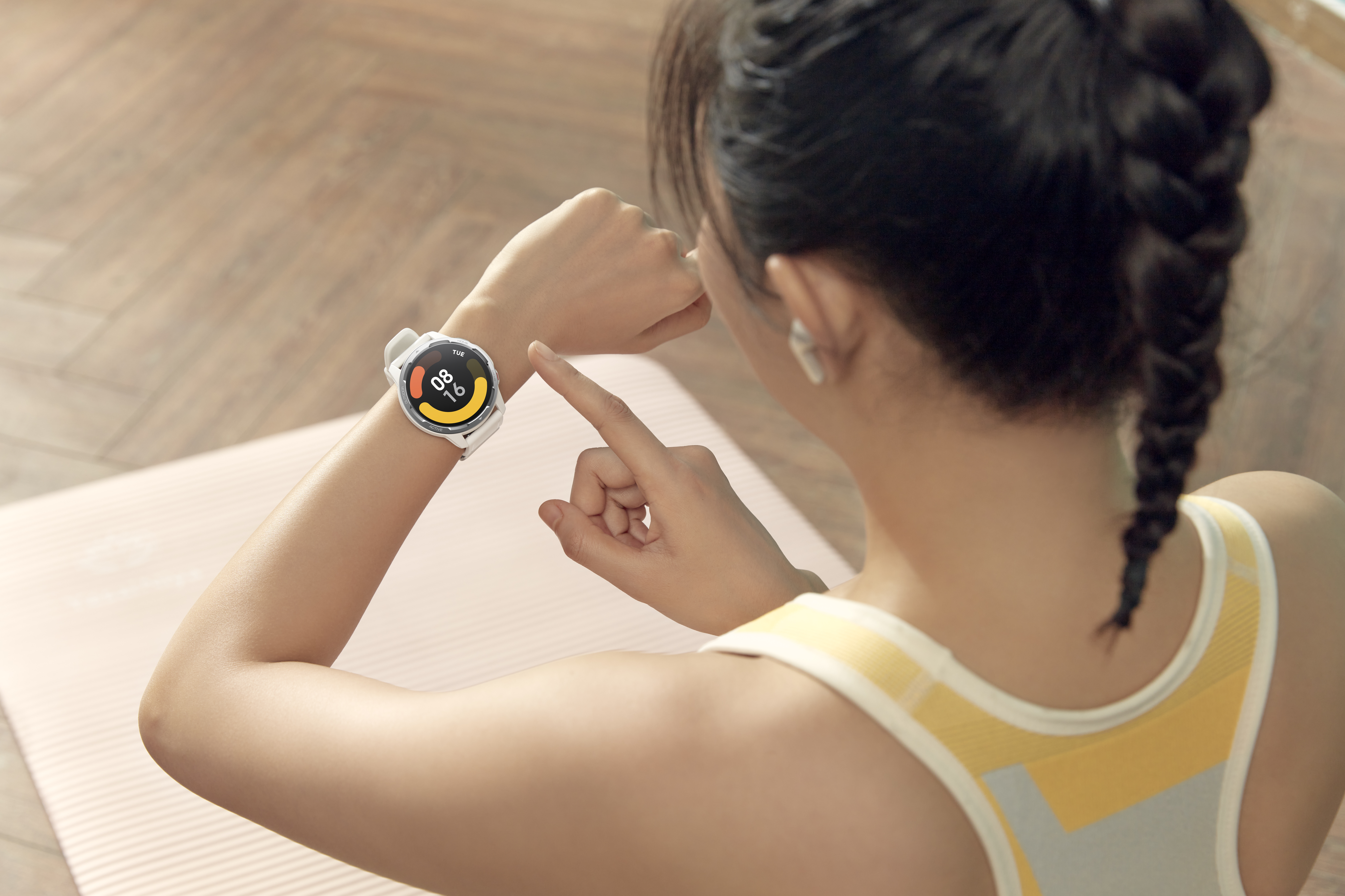 Chytré hodinky Xiaomi Watch S1 Active , Moon White